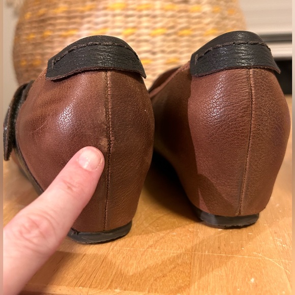 OTBT leather Mary-Jane wedges - Picture 9 of 13